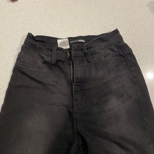 Black fashion nova skinny jeans high waisted